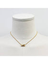 CD logo gold cube necklace 4VDIA33298 - DIOR - BALAAN 6