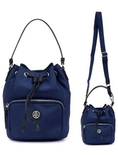 Virginia Logo Bucket Bag Blue - TORY BURCH - BALAAN 2