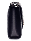 Envelope Medium Chain Bag in Mix Matelasse Grain De Poudre Embossed Leather Black - SAINT LAURENT - BALAAN 4