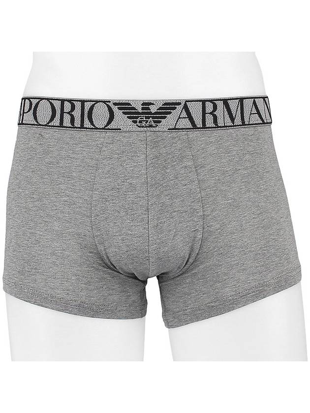 Logo Band Trunk Briefs 2 Pack - EMPORIO ARMANI - BALAAN 6