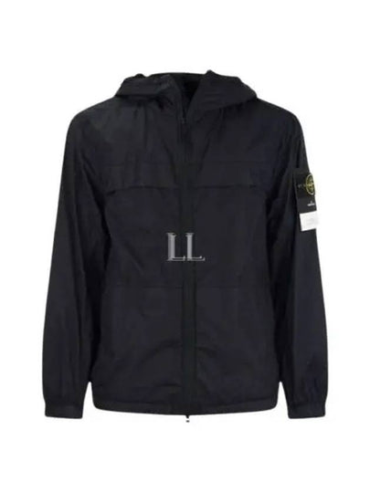 Garment Dyed Crinkle Reps R-Nylon Jacket Navy - STONE ISLAND - BALAAN 2