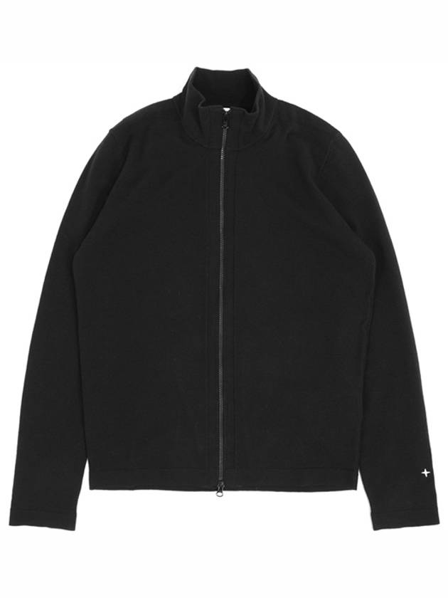 Stellina Knit Zip-Up Cardigan Black - STONE ISLAND - BALAAN 2