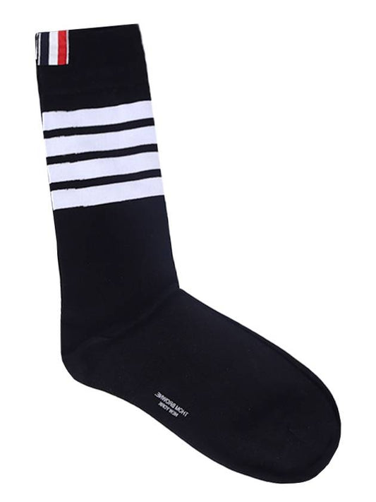 Striped Socks Black - THOM BROWNE - BALAAN 2