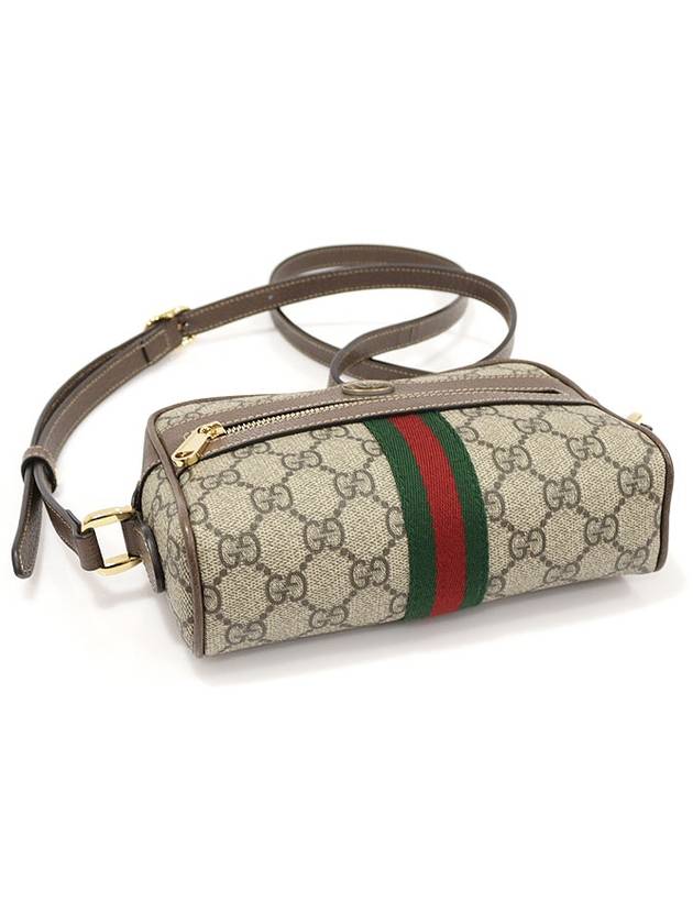 517350 GG Supreme Canvas WEB Ophidia Mini Cross Bag - GUCCI - BALAAN 4