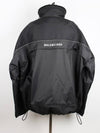 Logo Anorak Black 46 - BALENCIAGA - BALAAN 4