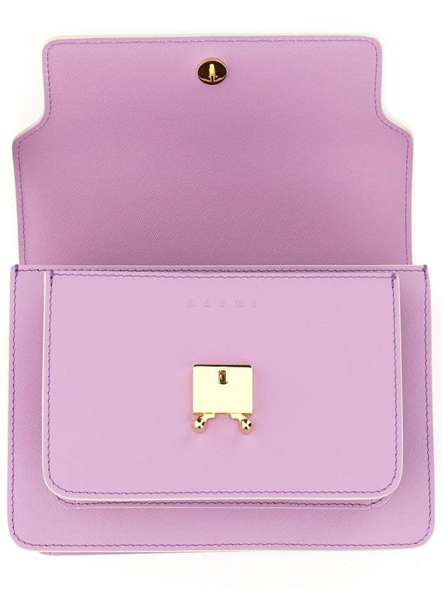 Trunk Medium Shoulder Bag Purple - MARNI - BALAAN 6