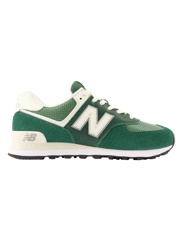 574 Low Top Sneakers Green - NEW BALANCE - BALAAN 1