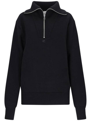 Courrèges Sweaters Black - COURREGES - BALAAN 1