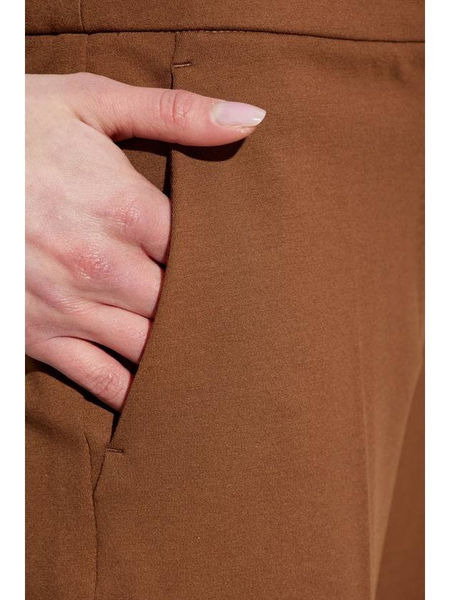 Max Mara Creased Trousers Pegno, Women's, Brown - MAX MARA - BALAAN 5