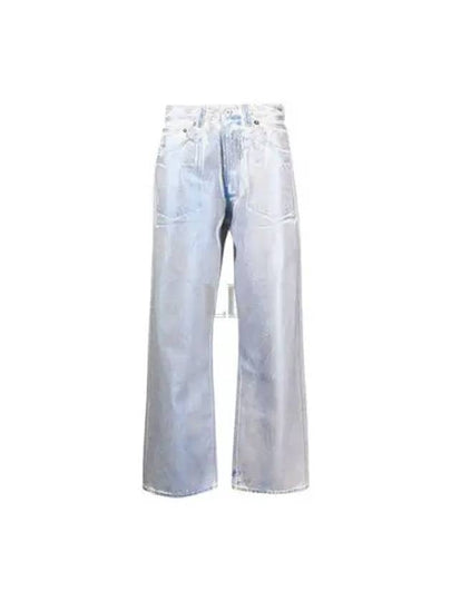 Third Cut Foil Coated Jeans Light Blue - OUR LEGACY - BALAAN 2