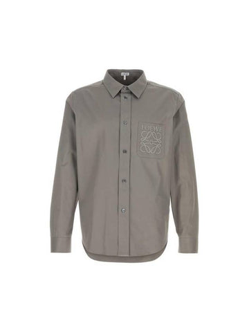 Cotton Long Sleeve Shirt Shark - LOEWE - BALAAN 1