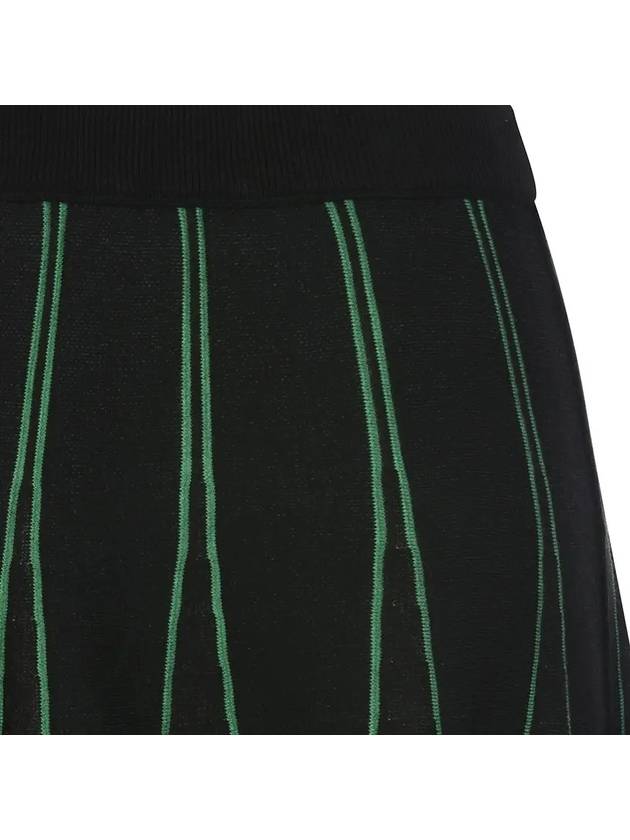 Reversible pleated knit skirt MK3SS052BLK - P_LABEL - BALAAN 5