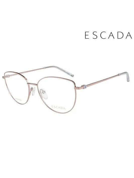 Glasses Frame VES D21 01HE Cat's Eye Metal Women's Glasses - ESCADA - BALAAN 1