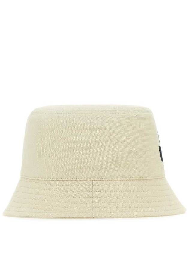 Haley Embroidered Logo Bucket Hat Ivory - ISABEL MARANT - BALAAN 3