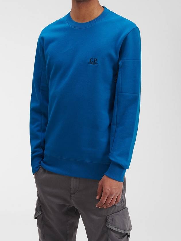 Men's Logo Sweatshirt Blue - CP COMPANY - BALAAN 3