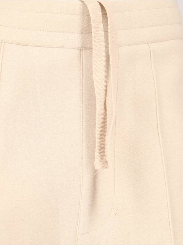 Ami Trousers Beige - AMI - BALAAN 5