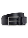 Logo Leather Belt Black - HUGO BOSS - BALAAN 2