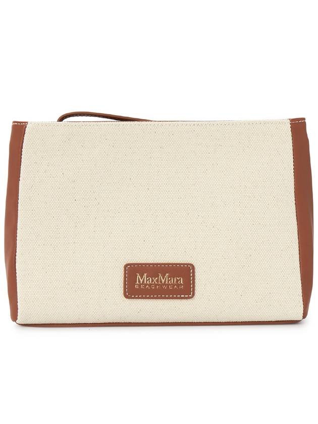 Cascia Logo Pouch Bag Ivory - MAX MARA - BALAAN 4