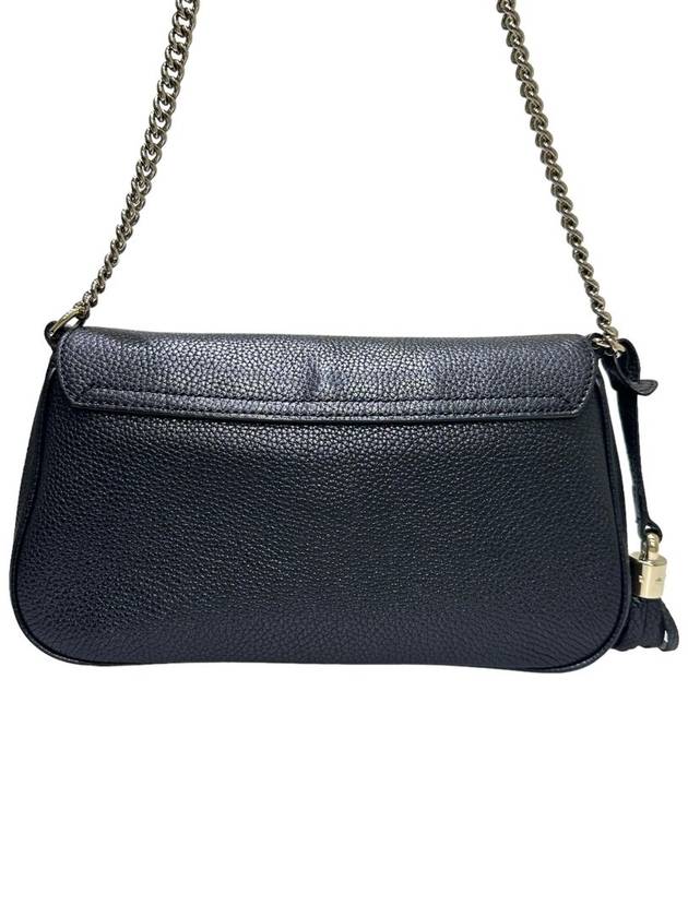 Women s 536224 Black Soho Interlocking Tassel Decorated Chain Cross Bag - GUCCI - BALAAN 3