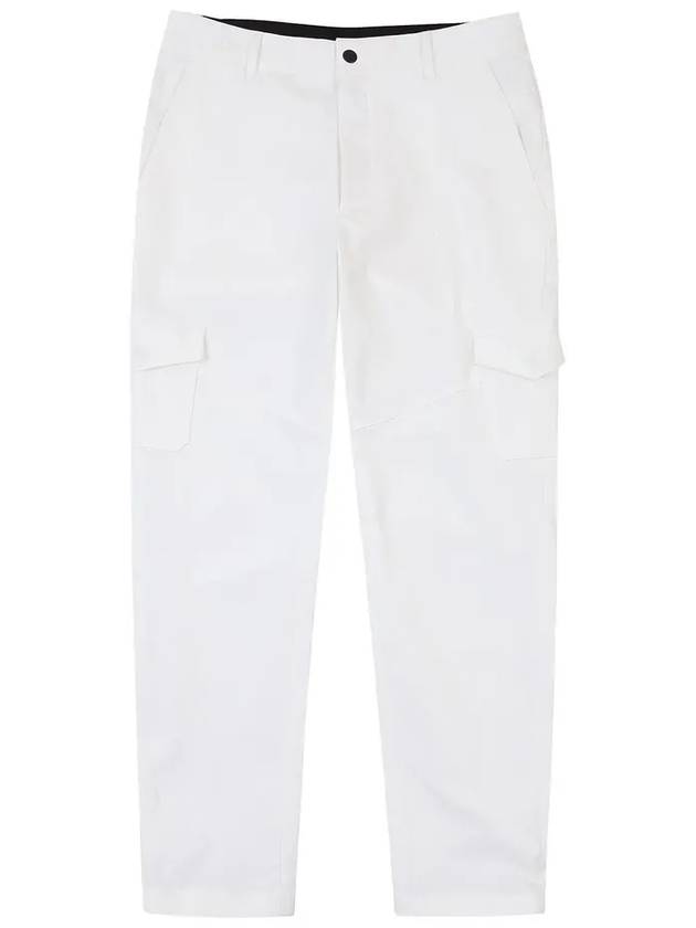 Golf Wear Cotton Stretch Jogger Pants WHITE - WHITEBALL - BALAAN 4