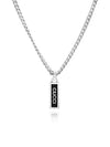 Tag Enamel Logo Necklace Silver - GUCCI - BALAAN 2