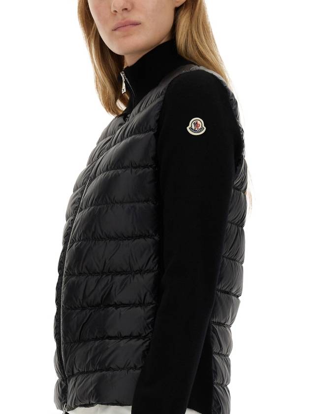 ZIPPERED CARDIGAN - MONCLER - BALAAN 4