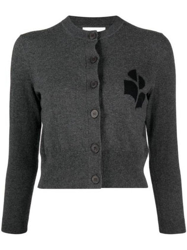 Cardigan CA0040FA A1X05E 02AN Free Anthracite - ISABEL MARANT - BALAAN 1