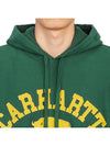 Locker Cotton Hoodie Green - CARHARTT WIP - BALAAN 7