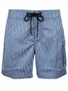 Oblique Parley Swim Shorts Blue - DIOR - BALAAN 2