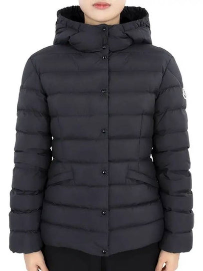 Kids EGISTO logo patch down padded jacket black 1A00005 54A81 999 12 14A adult wearable - MONCLER - BALAAN 2