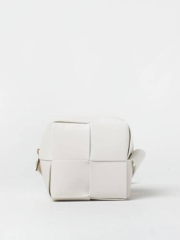 Cube Mini Cross Bag White - BOTTEGA VENETA - BALAAN 1