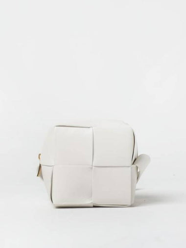 Cube Mini Cross Bag White - BOTTEGA VENETA - BALAAN 1