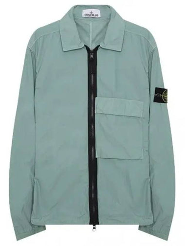 Bellows pocket overshirt jacket - STONE ISLAND - BALAAN 1