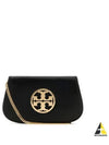 Reva Leather Cross Bag Black - TORY BURCH - BALAAN 2