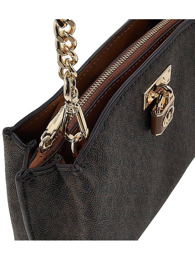 Ruby Medium Logo Shoulder Bag Brown - MICHAEL KORS - BALAAN 8