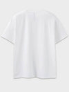 Supima Cotton Lux Short Sleeve T-Shirt White - NOIRER - BALAAN 4