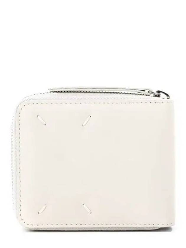 Stitch Zipper Half Wallet Light Grey - MAISON MARGIELA - BALAAN 2