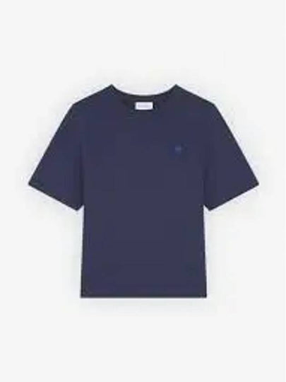 Bold Fox Head Patch Short Sleeve T-shirt Ink Blue - MAISON KITSUNE - BALAAN 2