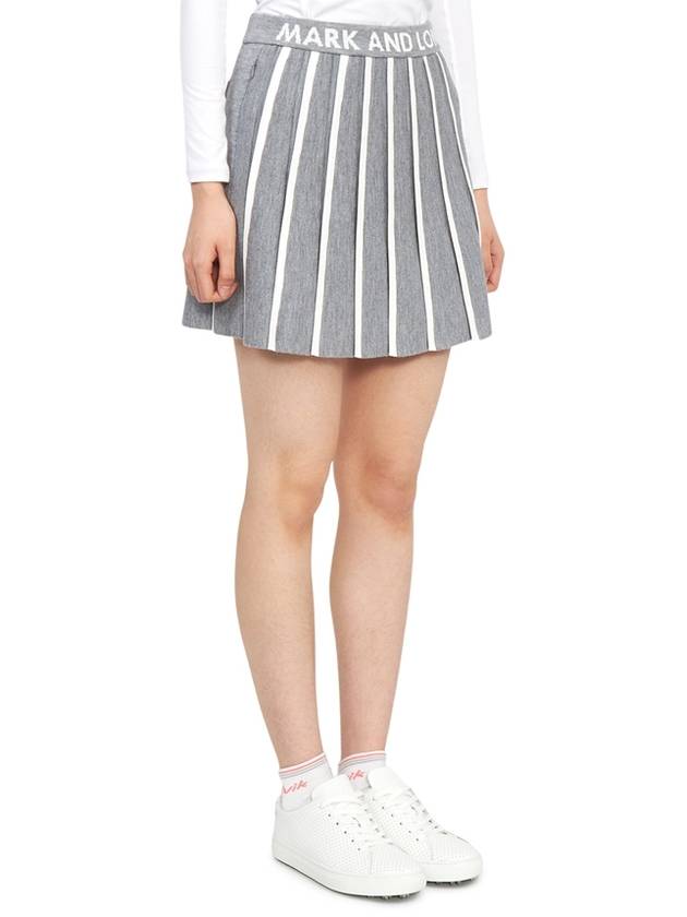 Sylvie Knit Skirt Gray - MARK & LONA - BALAAN 4