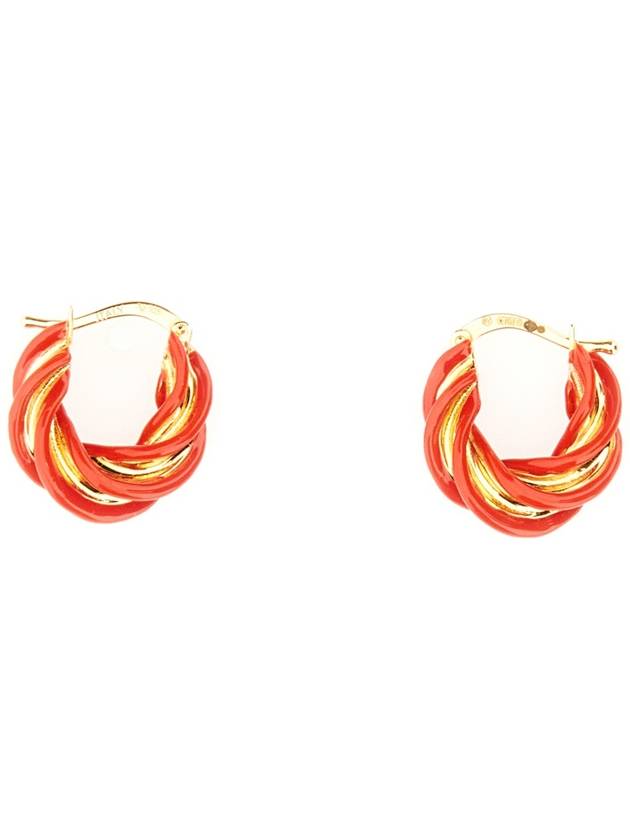 23 ss PILLAR hoop earrings 731898VAHU48822 B0040210983 - BOTTEGA VENETA - BALAAN 4