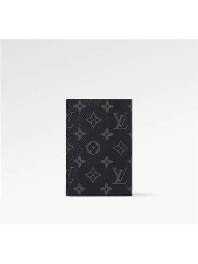 Monogram Eclipse Passport Wallet Black - LOUIS VUITTON - BALAAN 6