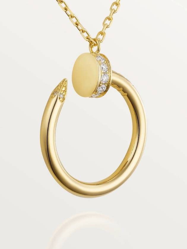 Just uncloux necklace yellow gold diamond women’s necklace - CARTIER - BALAAN 4