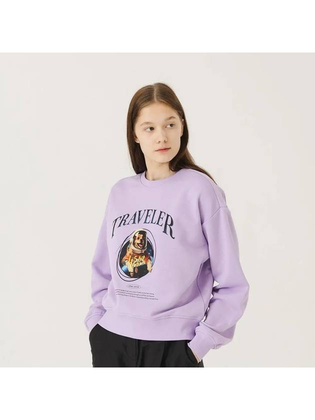 Brushed Options Space Traveler Puppy Sweat Shirts LAVENDER - LE SOLEIL MATINEE - BALAAN 1