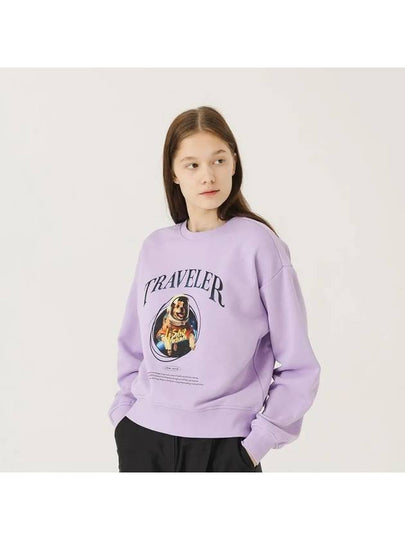 Space Traveler Puppy Sweatshirt Lavender - LE SOLEIL MATINEE - BALAAN 2