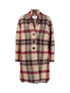 Gabriel Check Wool Coat MA1297 22A012E BYEC - ISABEL MARANT - BALAAN 2