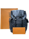 N41379 Damier Graphite Canvas Christopher MM Backpack - LOUIS VUITTON - BALAAN 9