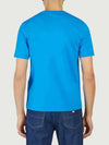 Fox Head Patch Classic Short Sleeve T-Shirt Enamel Blue - MAISON KITSUNE - BALAAN 5