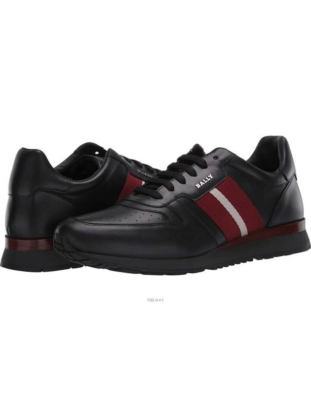 Astel Low Top Sneakers Black - BALLY - BALAAN 5