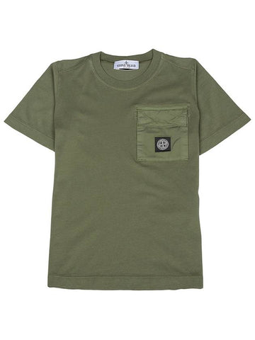 Kids short sleeved t shirt 801620247 V0058 14A Adult wearable - STONE ISLAND - BALAAN 1