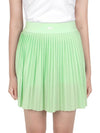 Women's Binx Pleated Skirt Green - J.LINDEBERG - BALAAN 2